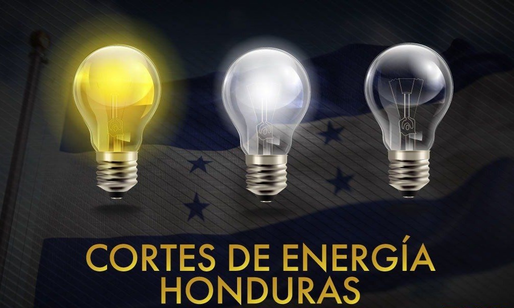 ⚡️ Cortes de energía en Honduras este domingo 20 de julio